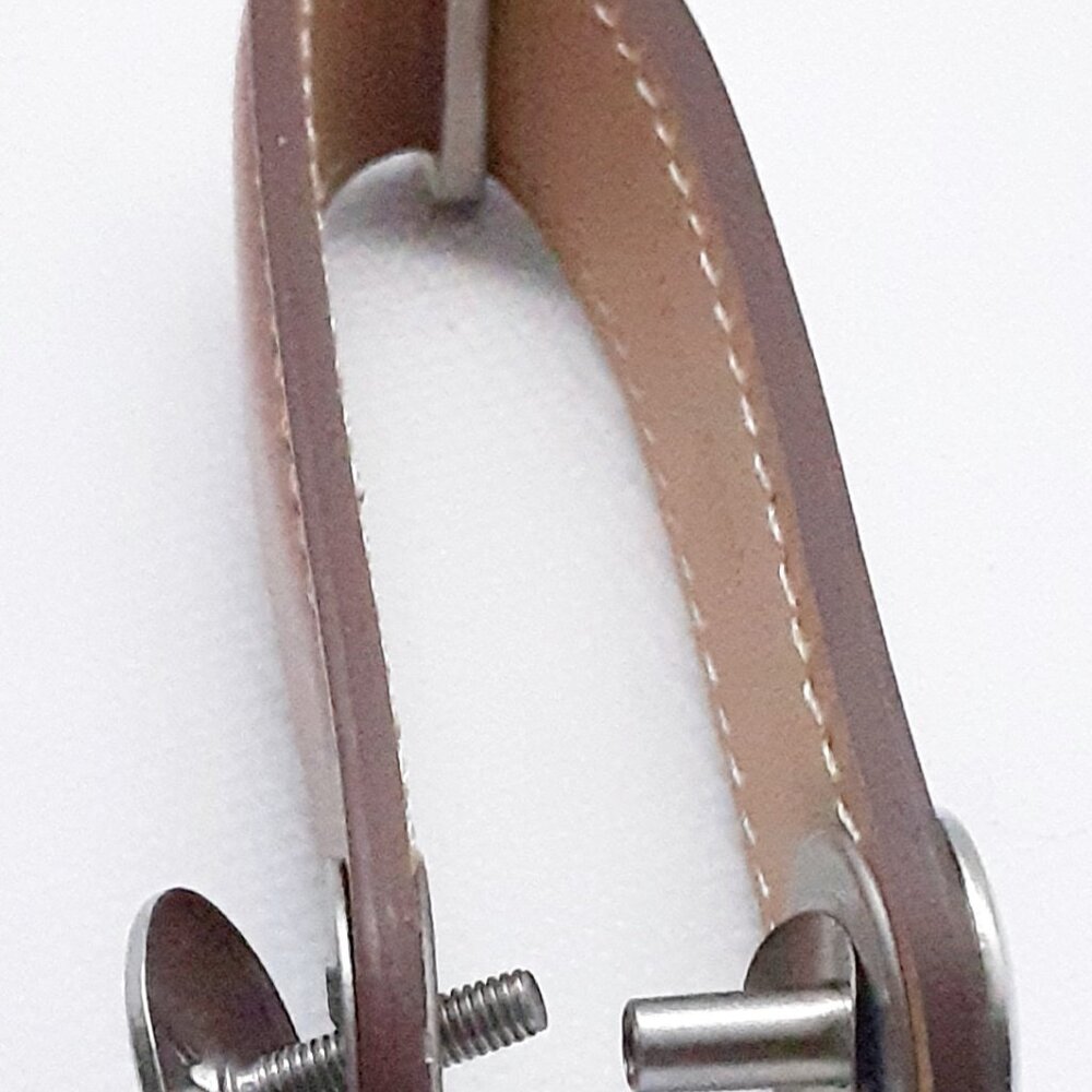 HOST PICK!!  New Orbitkey Brown Leather Key Holder - Picture 8 of 12